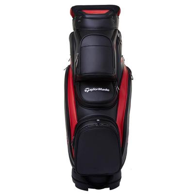 TaylorMade Deluxe Golf Cart Bag - Black/Red - thumbnail image 2
