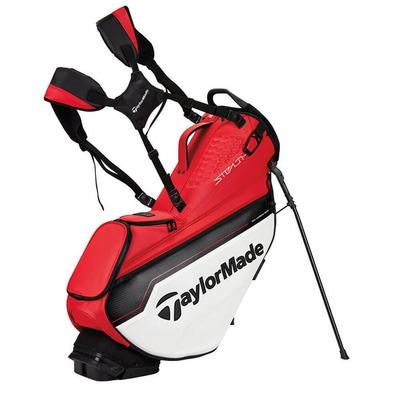 TaylorMade Stealth 2 Tour Stand Bag - Red/White/Black