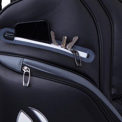 TaylorMade Deluxe Golf Cart Bag - Black/Grey - thumbnail image 5