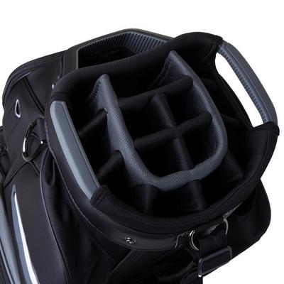 TaylorMade Deluxe Golf Cart Bag - Black/Grey - thumbnail image 4