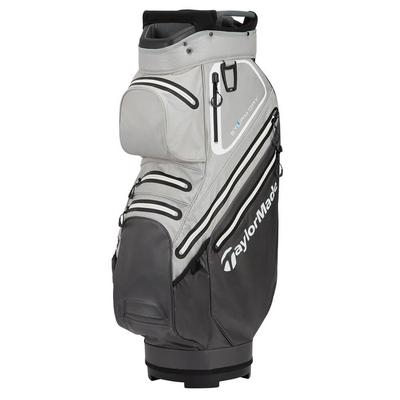 TaylorMade Storm Dry Waterproof Golf Cart Bag - Dark Grey/Light Grey