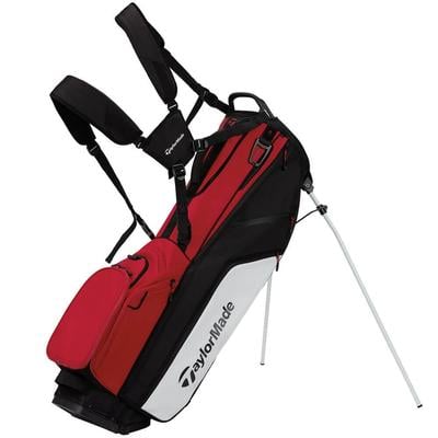 TaylorMade FlexTech Golf Stand Bag - Red/Black/White