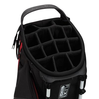 TaylorMade FlexTech Crossover Golf Stand Bag - Red/Black/White - thumbnail image 3