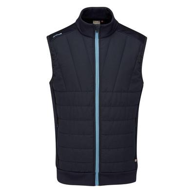 Ping Vernon Quilted Hybrid Golf Vest - Navy