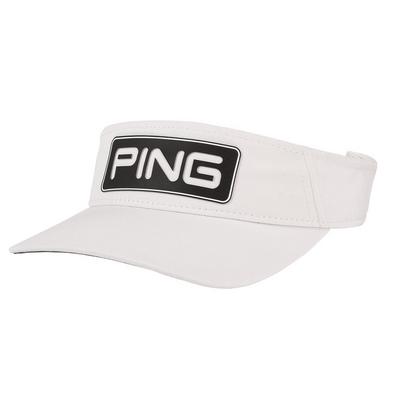 Ping Tour Classic 211 Golf Visor - White