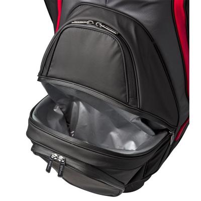 Wilson Alpine Dry Waterproof Golf Cart Bag - Black/Grey/Red - thumbnail image 5
