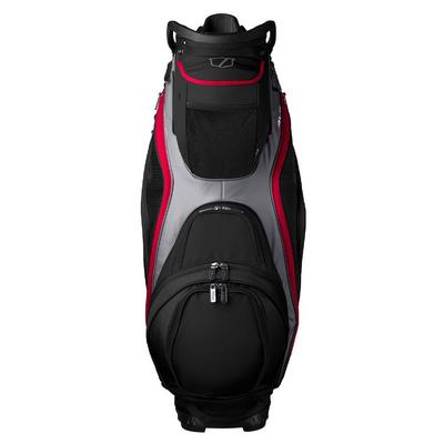 Wilson Alpine Dry Waterproof Golf Cart Bag - Black/Grey/Red - thumbnail image 6