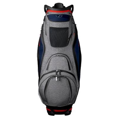 Wilson Alpine Dry Waterproof Golf Cart Bag - Navy/Grey/Red - thumbnail image 5