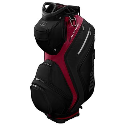 Wilson Alpine Golf Cart Bag - Black/Red