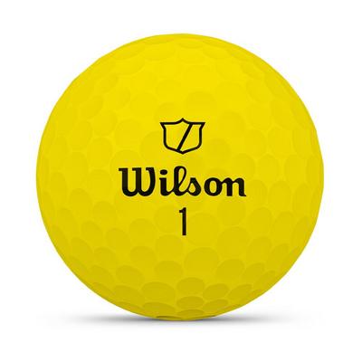 Wilson Duo Soft Golf Balls - Yellow - thumbnail image 2