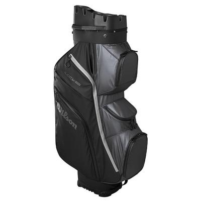Wilson I-Lock DRY Organiser Waterproof Golf Cart Bag - Black/Grey - thumbnail image 2