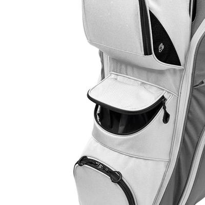 Wilson I-Lock Organiser Golf Cart Bag - Grey/White/Black - thumbnail image 5