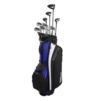 Wilson Player Fit Mens Golf Package Set - Graphite