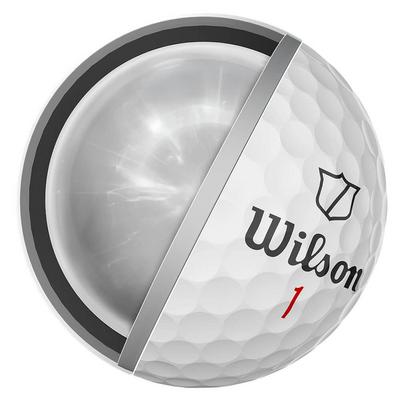 Wilson Staff Model X Golf Balls - White - thumbnail image 4