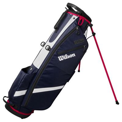 Wilson Staff QS Quiver Stand Bag - Navy/White/Red