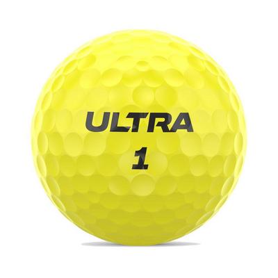 Wilson Ultra Golf Balls 15-Ball Pack - Yellow - thumbnail image 2