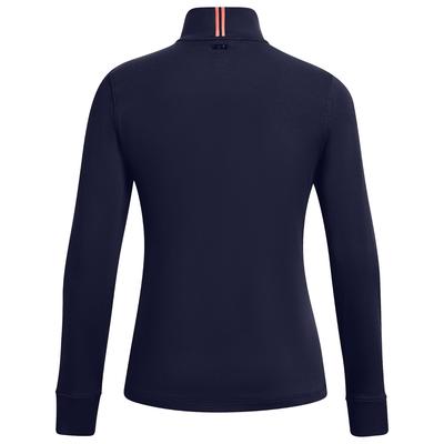 Under Armour Womens Playoff 1/4 Zip Golf Sweater - Midnight Navy - thumbnail image 2