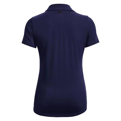 Under Armour Womens Playoff Short Sleeve Golf Polo - Midnight Navy - thumbnail image 2