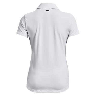 Under Armour Womens Playoff Short Sleeve Golf Polo - White - thumbnail image 2