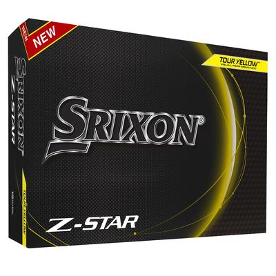 Srixon Z-Star Golf Balls - Yellow - thumbnail image 1