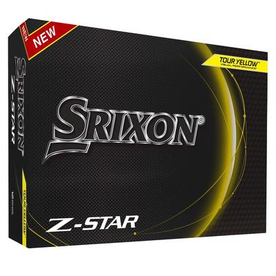 Srixon Z-Star Golf Balls 2024 - Yellow