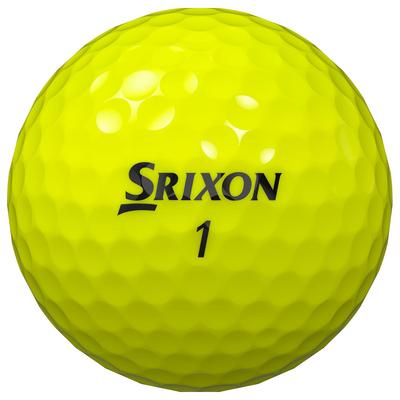Srixon Z-Star Golf Balls - Yellow (4 FOR 3) - thumbnail image 3