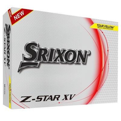 Srixon Z-Star XV Golf Balls 2024 - Yellow 