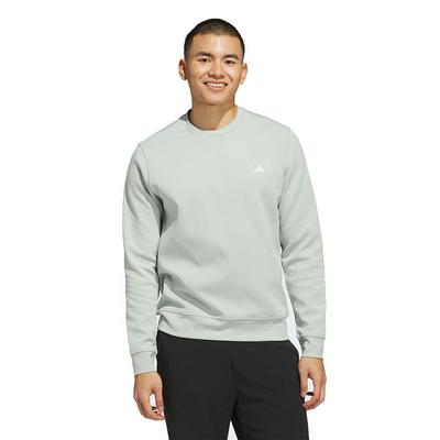 adidas Core Crew Mens Sweatshirt - Wonder Silver - thumbnail image 2