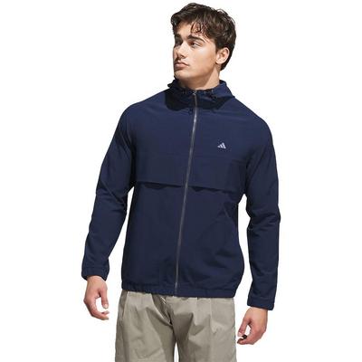 adidas Go To Full Zip Wind Jacket - Navy - thumbnail image 2