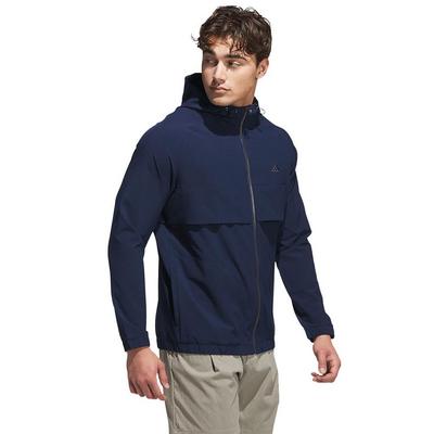 adidas Go To Full Zip Wind Jacket - Navy - thumbnail image 4