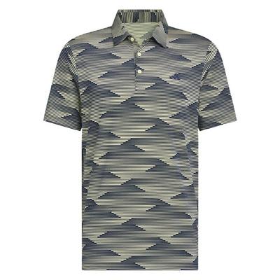 adidas Ultimate Performance Mens Polo Shirt - Collegiate Navy/Power Yellow