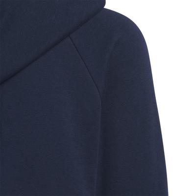 adidas Junior Golf Hoodie - Navy/White - thumbnail image 5