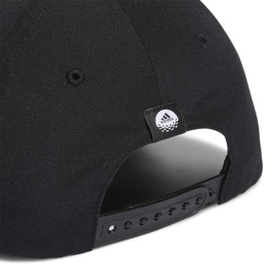 adidas Junior Performance Golf Cap - Black - thumbnail image 4