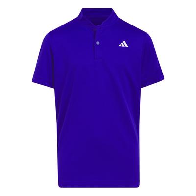 adidas Junior Sport Golf Polo - Lucid Blue