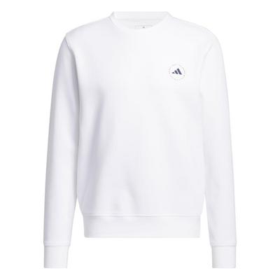 adidas Core Crew Neck Sweater - White - thumbnail image 1