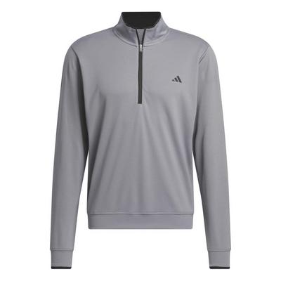 adidas Core Lightweight 1/4 Golf Sweater - Grey Three