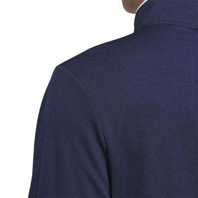 adidas Core Lightweight 1/4 Golf Sweater - Navy - thumbnail image 5