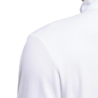 adidas Core Lightweight 1/4 Golf Sweater - White - thumbnail image 5