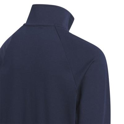 adidas Junior 1/4 Zip Golf Sweater - Navy - thumbnail image 5