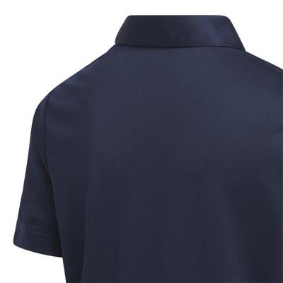 adidas Junior Performance Golf Polo - Navy - thumbnail image 5