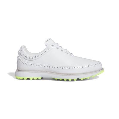 adidas Modern Classic MC80 Golf Shoes - White/Silver/Green - thumbnail image 1