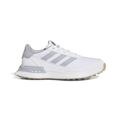 adidas S2G SL 24 Junior Golf Shoes - White/Grey - thumbnail image 1