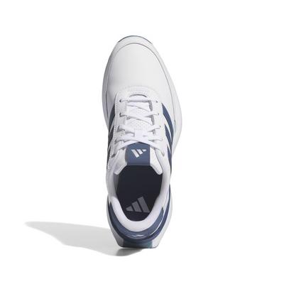 adidas S2G SL 24 Leather Golf Shoes - White/Navy - thumbnail image 2