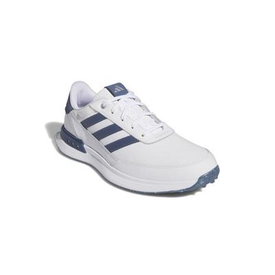adidas S2G SL 24 Leather Golf Shoes - White/Navy - thumbnail image 5