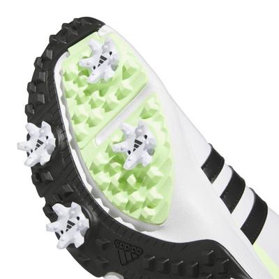 adidas Tour360 24 BOA Junior Golf Shoes - White/Black/Green - thumbnail image 8