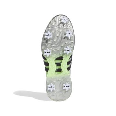 adidas Tour360 24 Boost Golf Shoes - White/Black/Green - thumbnail image 6
