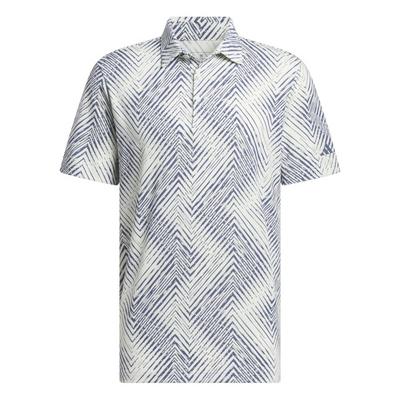 adidas Ultimate 365 All Over Print Golf Polo - Crystal Jade - thumbnail image 1