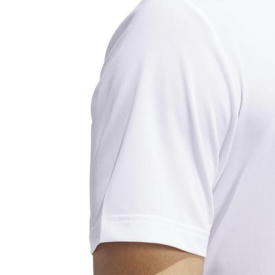 adidas Ultimate 365 Solid Golf Polo - White - thumbnail image 4