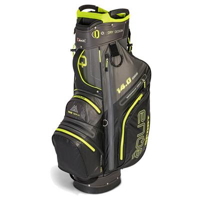 Big Max Aqua Sport 3 Waterproof Golf Cart Bag - Charcoal/Black/Lime