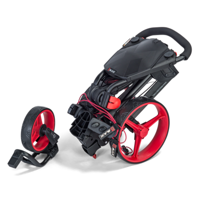 Big Max IQ 360 Golf Push Trolley - Black/Red - thumbnail image 6